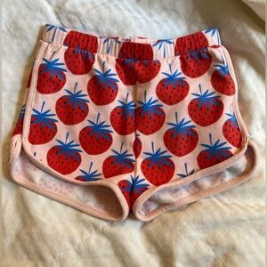 SOLD ON Ⓜ️Hanna Andersson Red Strawberry Print Kids Shorts